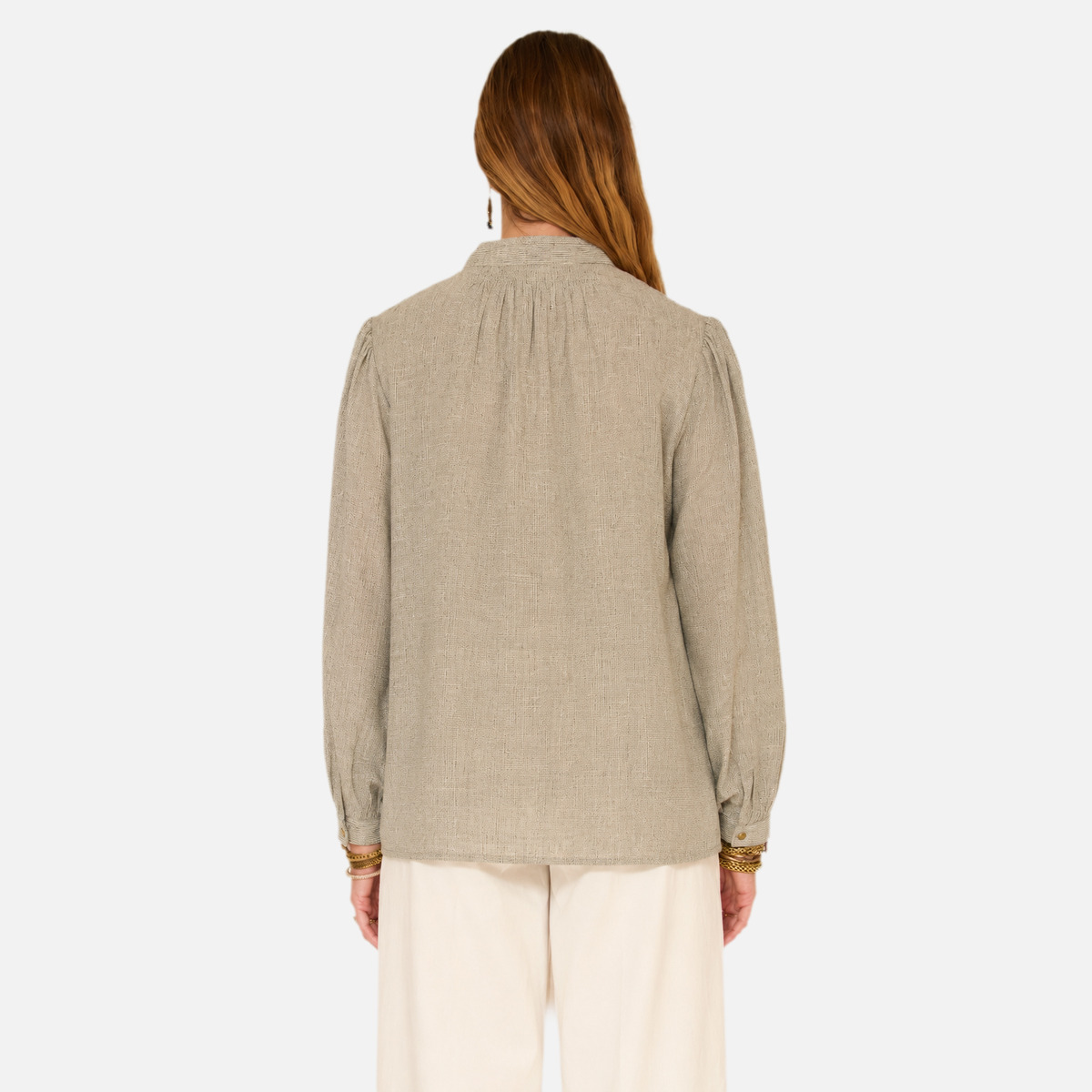 Blouse HOURYA naturel, MKT STUDIO