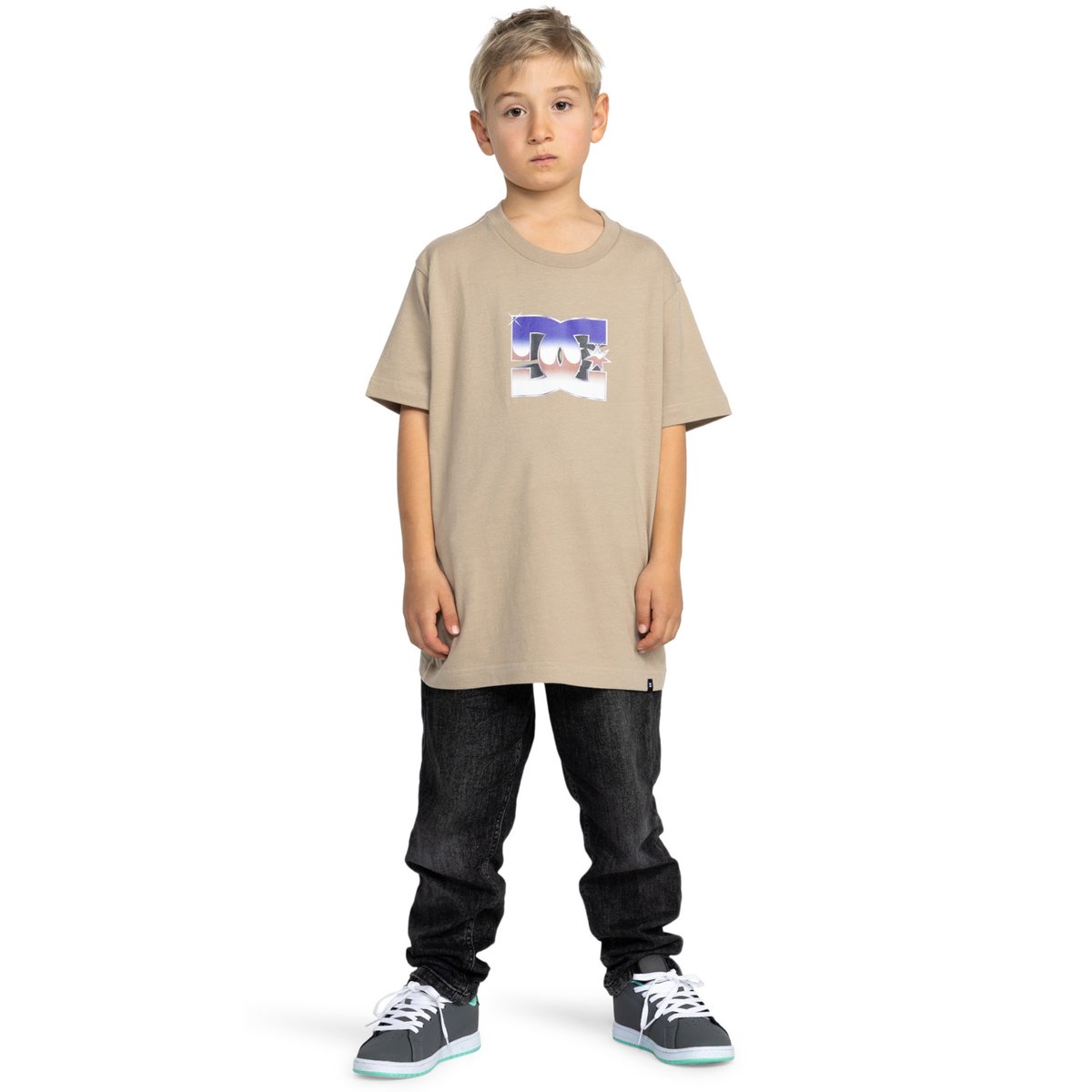 T-shirt à manches courtes METALLIC STAR. beige crockery, DC SHOES
