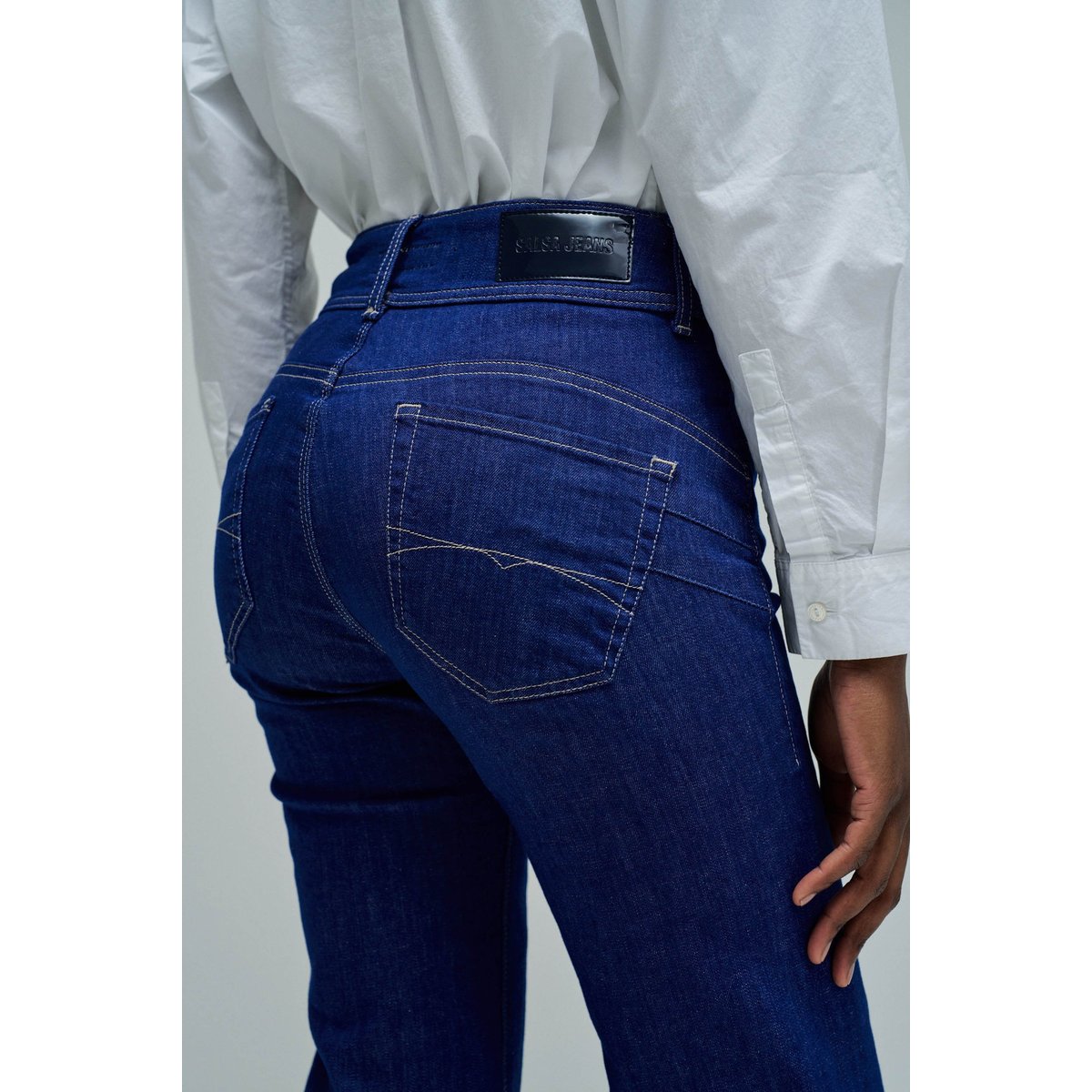 JEAN SECRET PUSH IN STRAIGHT bleu, SALSA JEANS