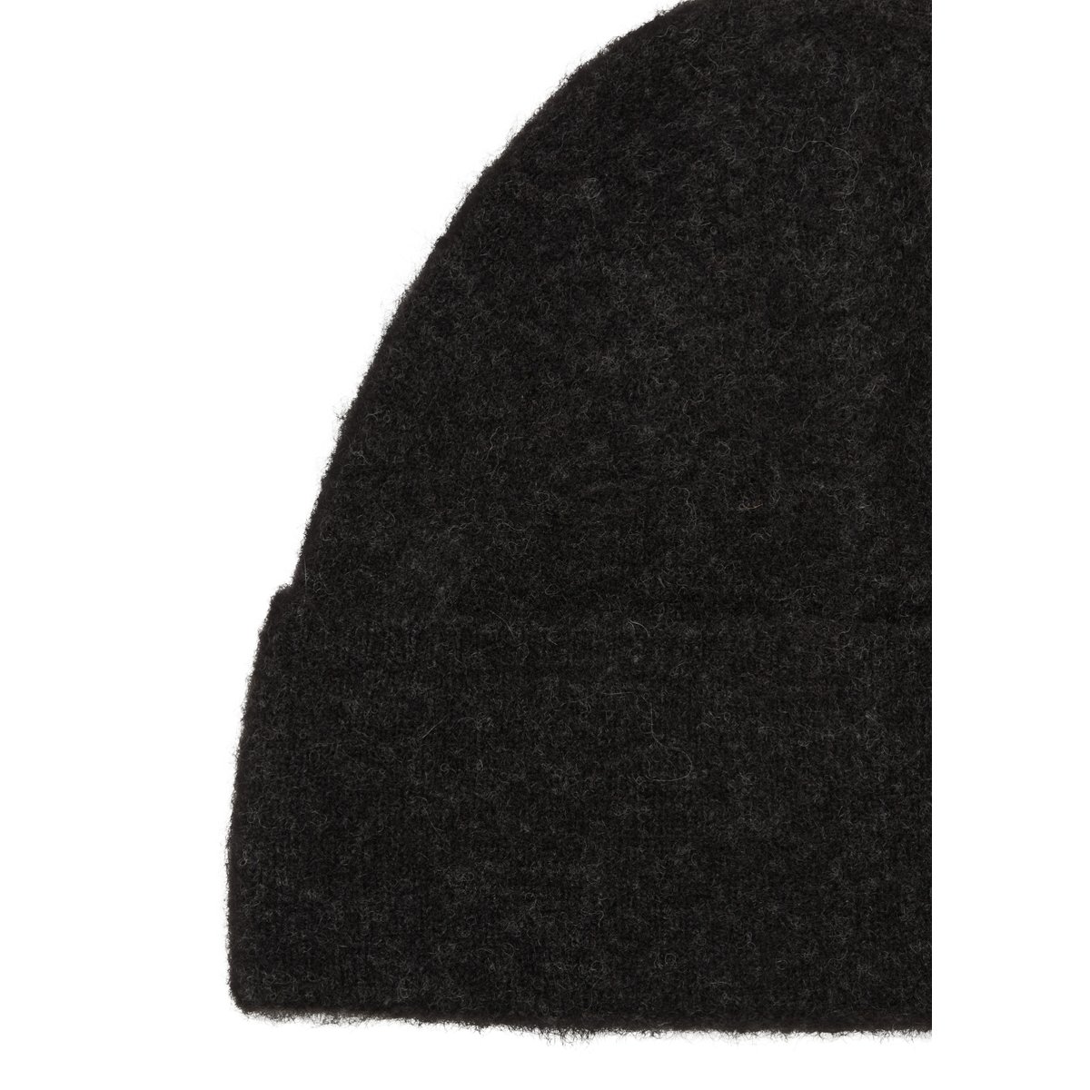 casquette en mélange de poils de yack et de laine d'alpaga très doux anthracite, MARC O'POLO