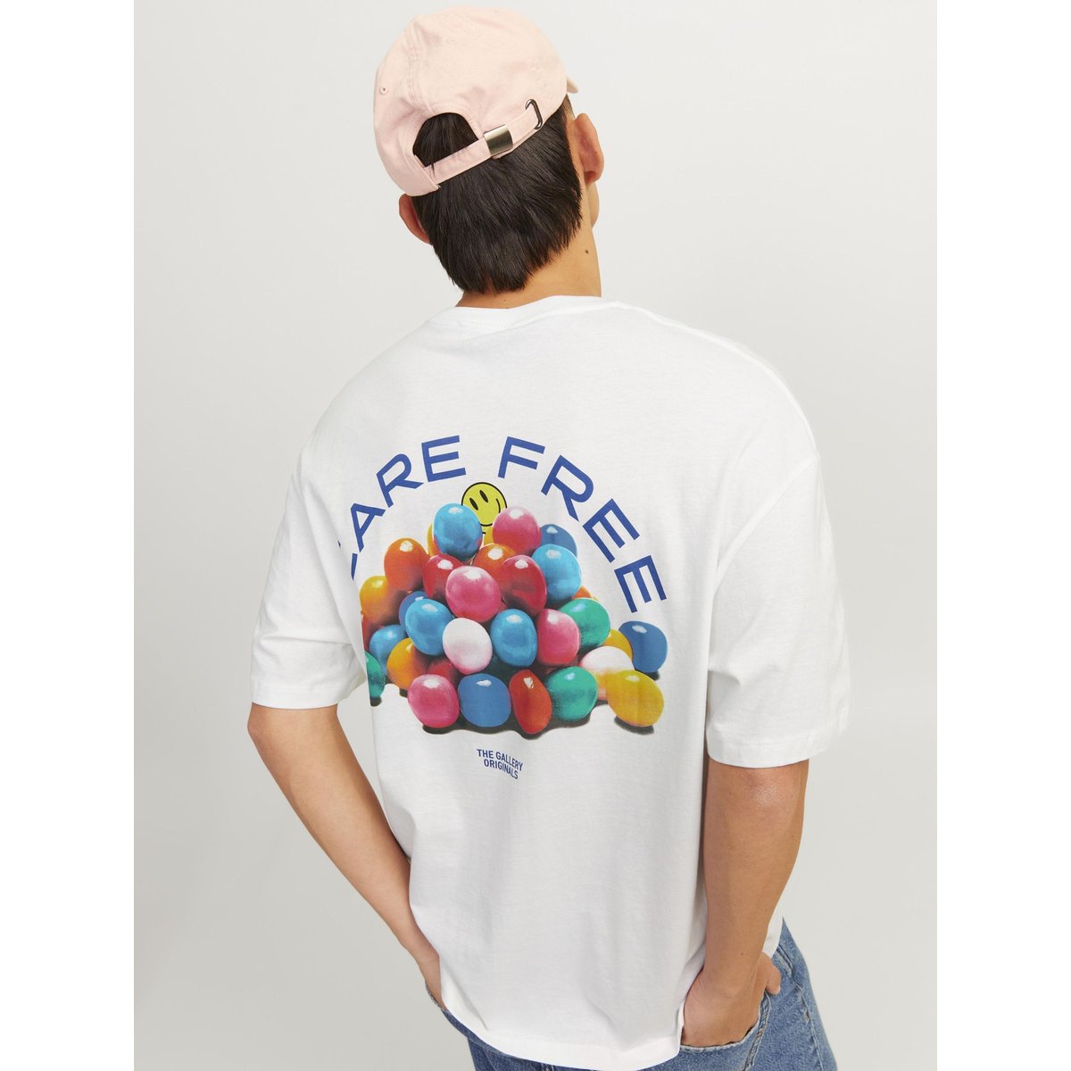 T-Shirt bright white, JACK & JONES