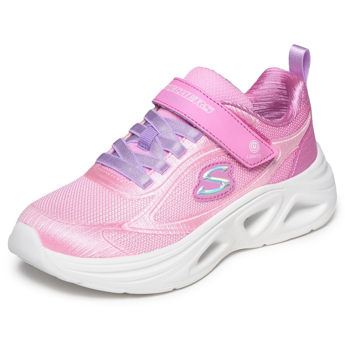 Scarpe da ginnastica SOLA GLOW 2.0-DAZZLE STEPS rosa, SKECHERS