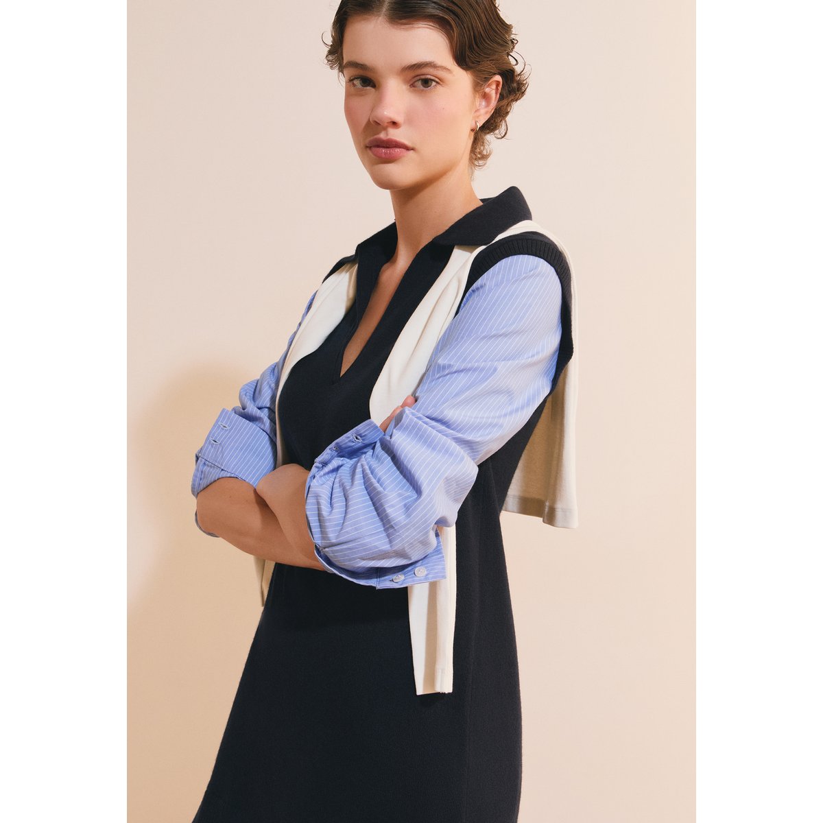 ETAM ROBE RADIEUSE - ROBE encre, ETAM