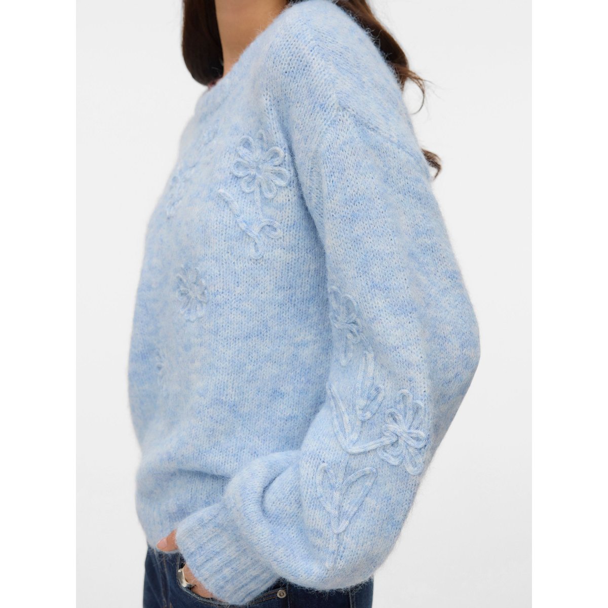 Pull En Maille cashmere blue, VERO MODA