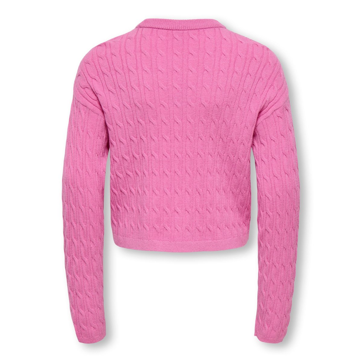 Pull En Maille rose - cyclamen 1, KIDS ONLY