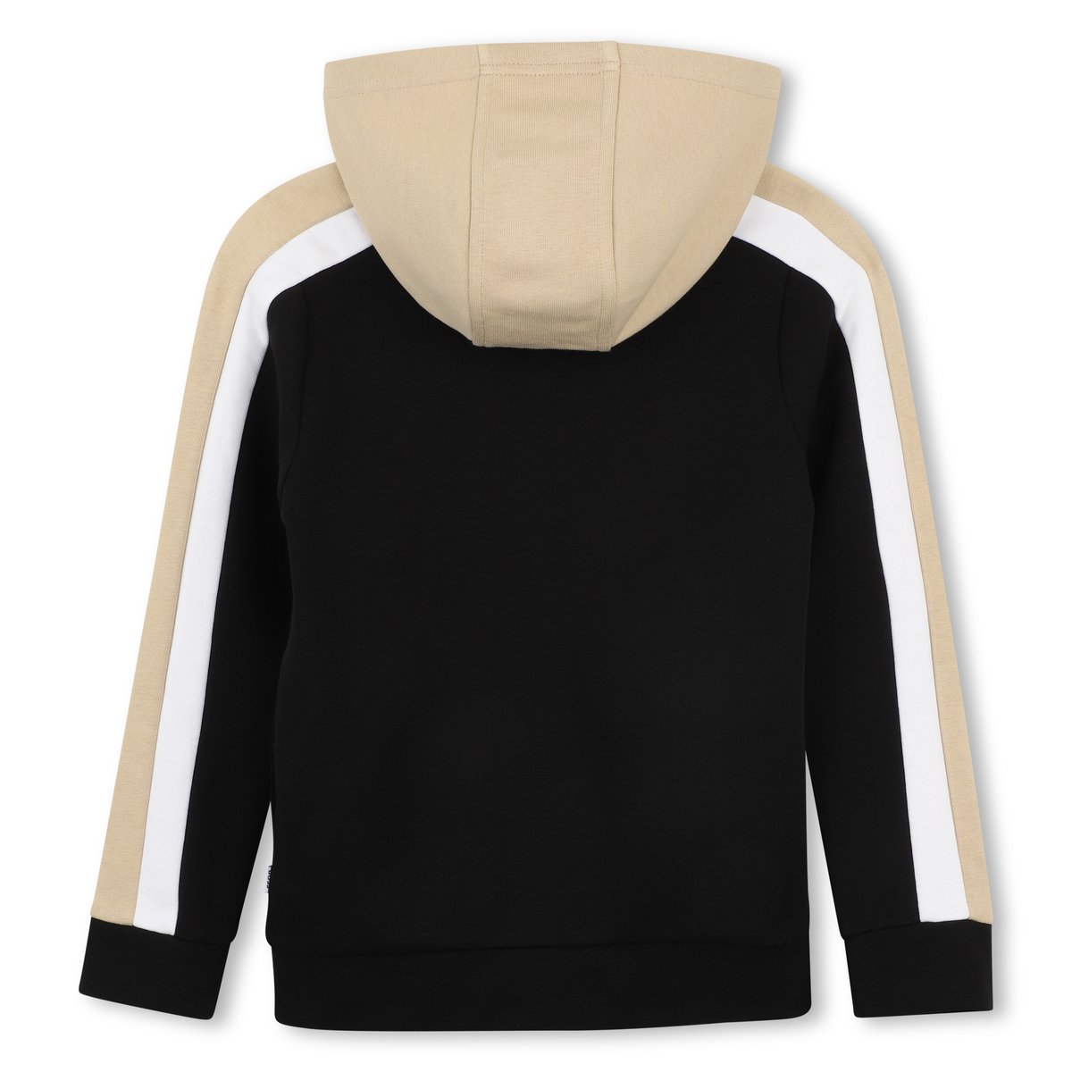 Sweat zippé à capuche black, BOSS KIDSWEAR