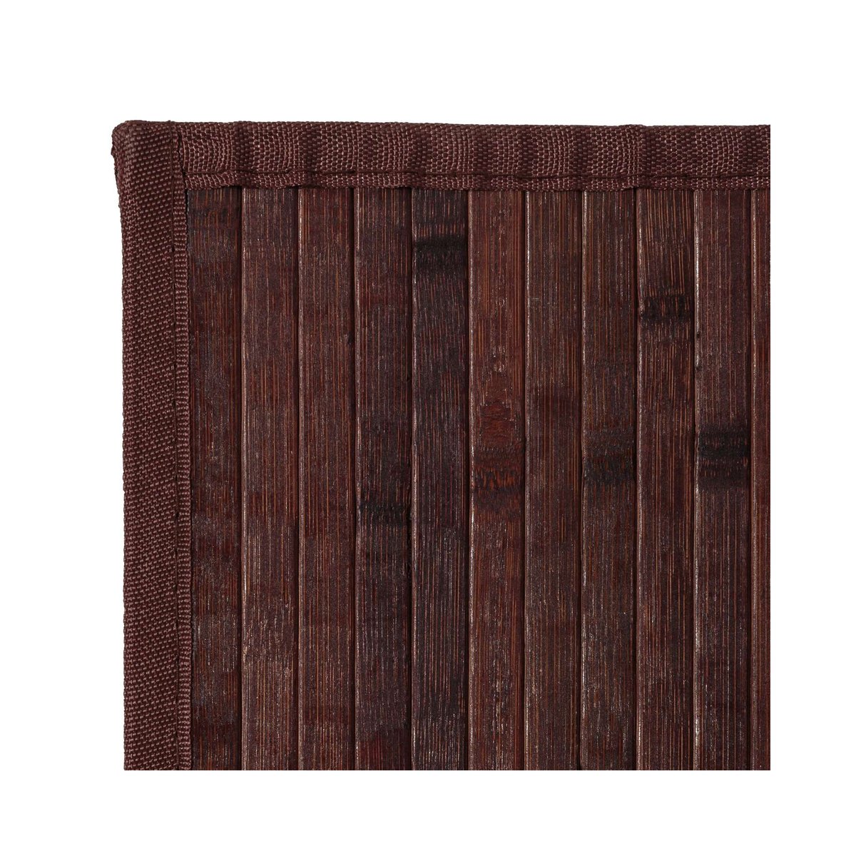 Tapis de Couloir Bambou Couleur Chocolat - 60x200cm marron, WADIGA