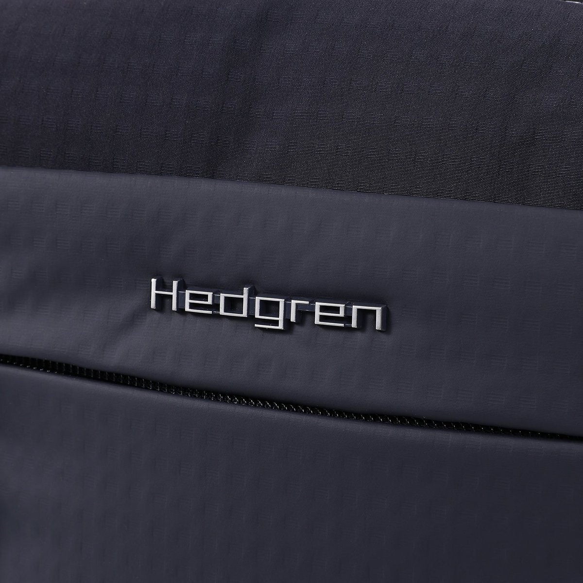 Sac bandoulière format A4 avec protection RFID vulcan blue, HEDGREN