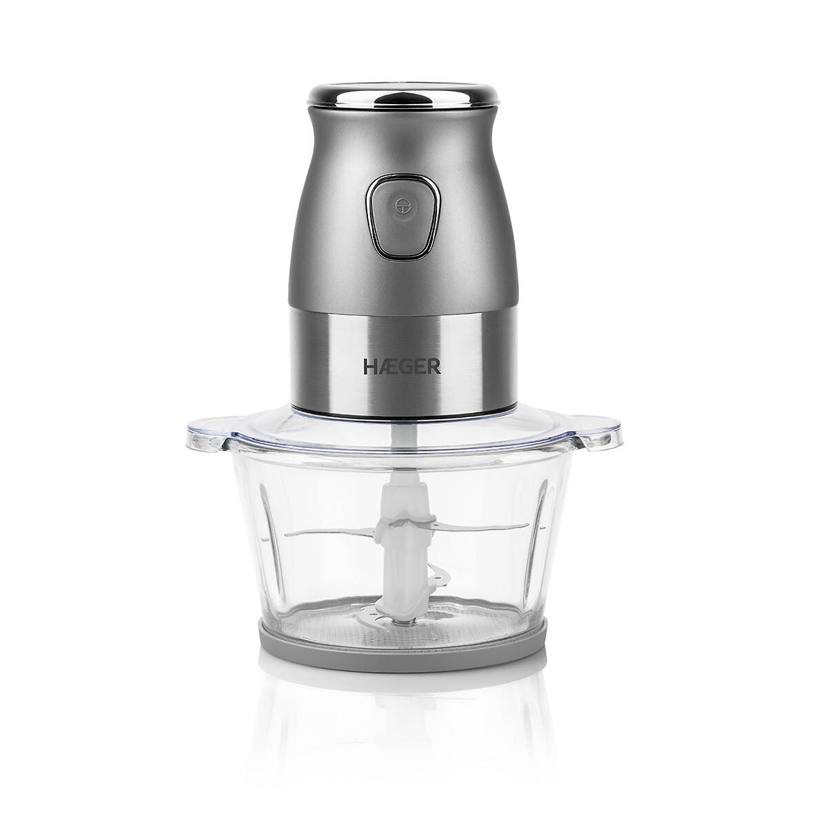 Liquidificadora e Picadora Perfect Combo, HAEGER inox, HAEGER