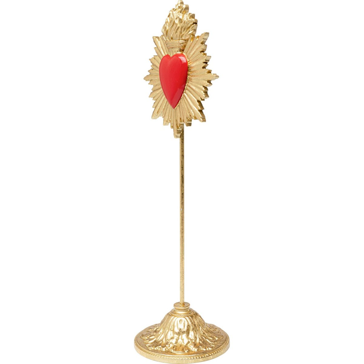 Déco coeur enflammé couleur unique, KARE DESIGN