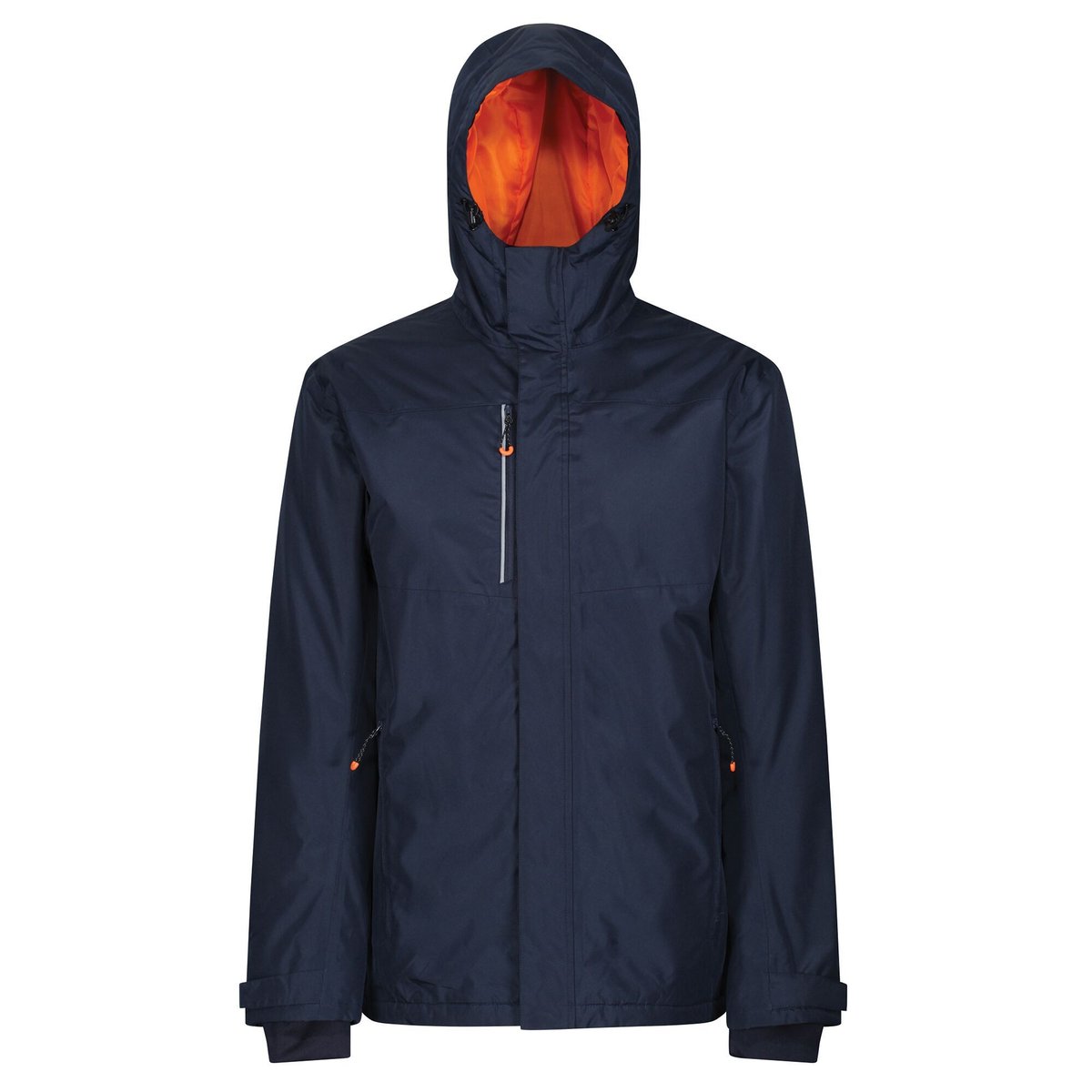 Veste imperméable THERMOGEN bleu marine / orange vif, REGATTA