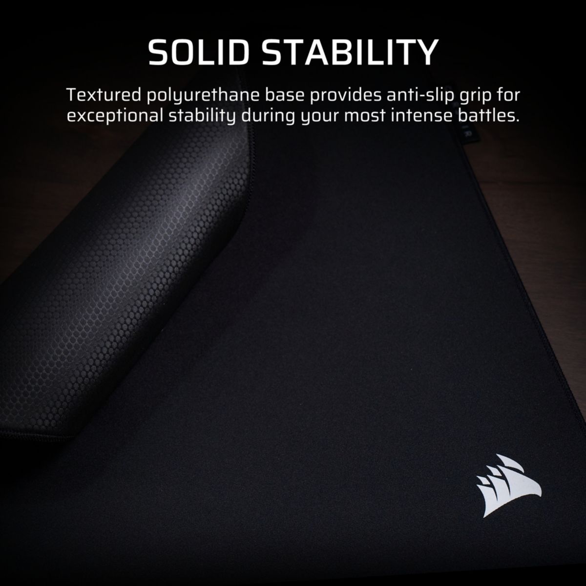 Tapis de souris MMPRO Medium Noir couleur unique, CORSAIR