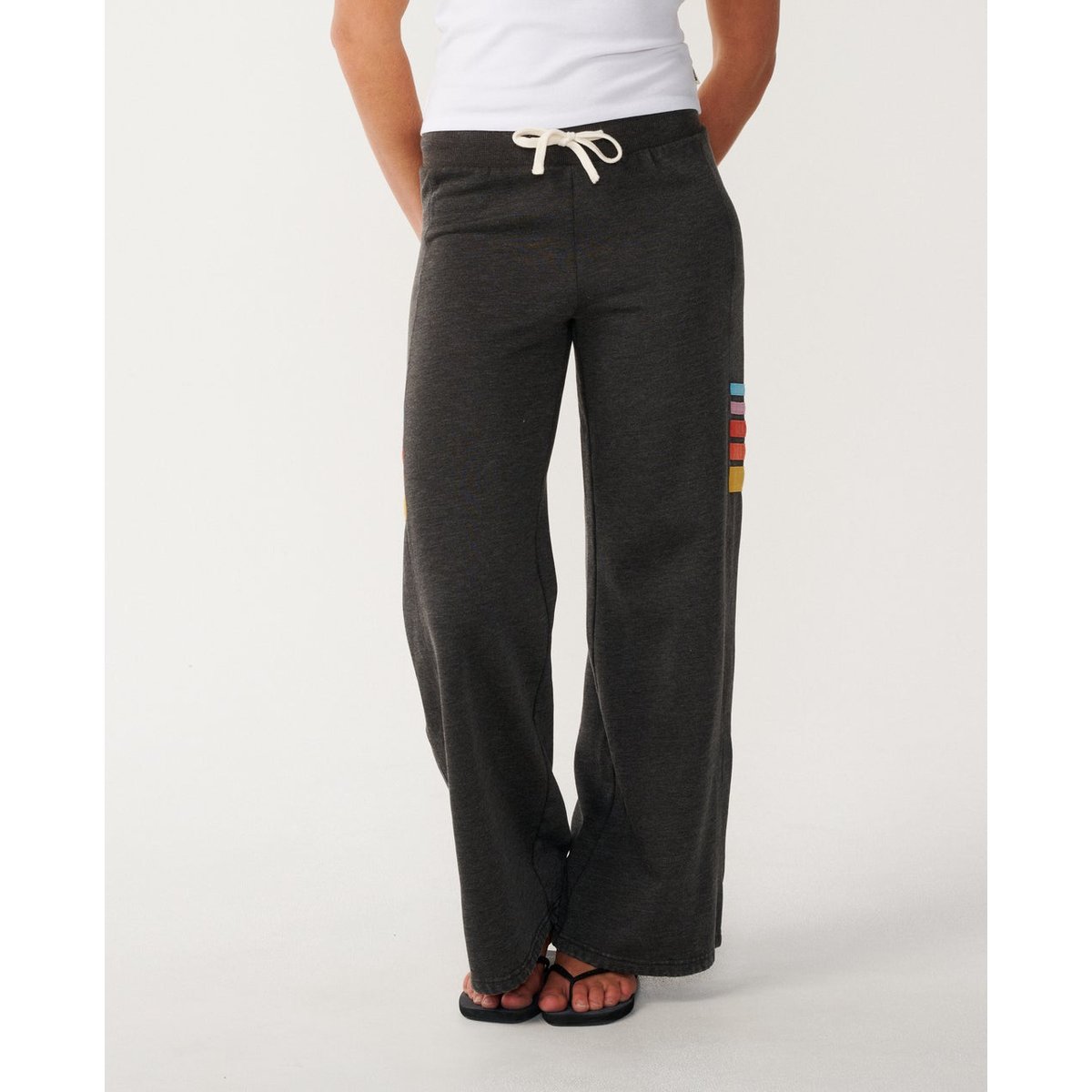 Pantalon large SURF REVIVAL washed black, RIP CURL