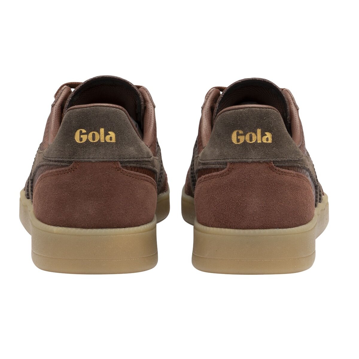 Zapatillas de piel, VIPER SERRA coñac, GOLA