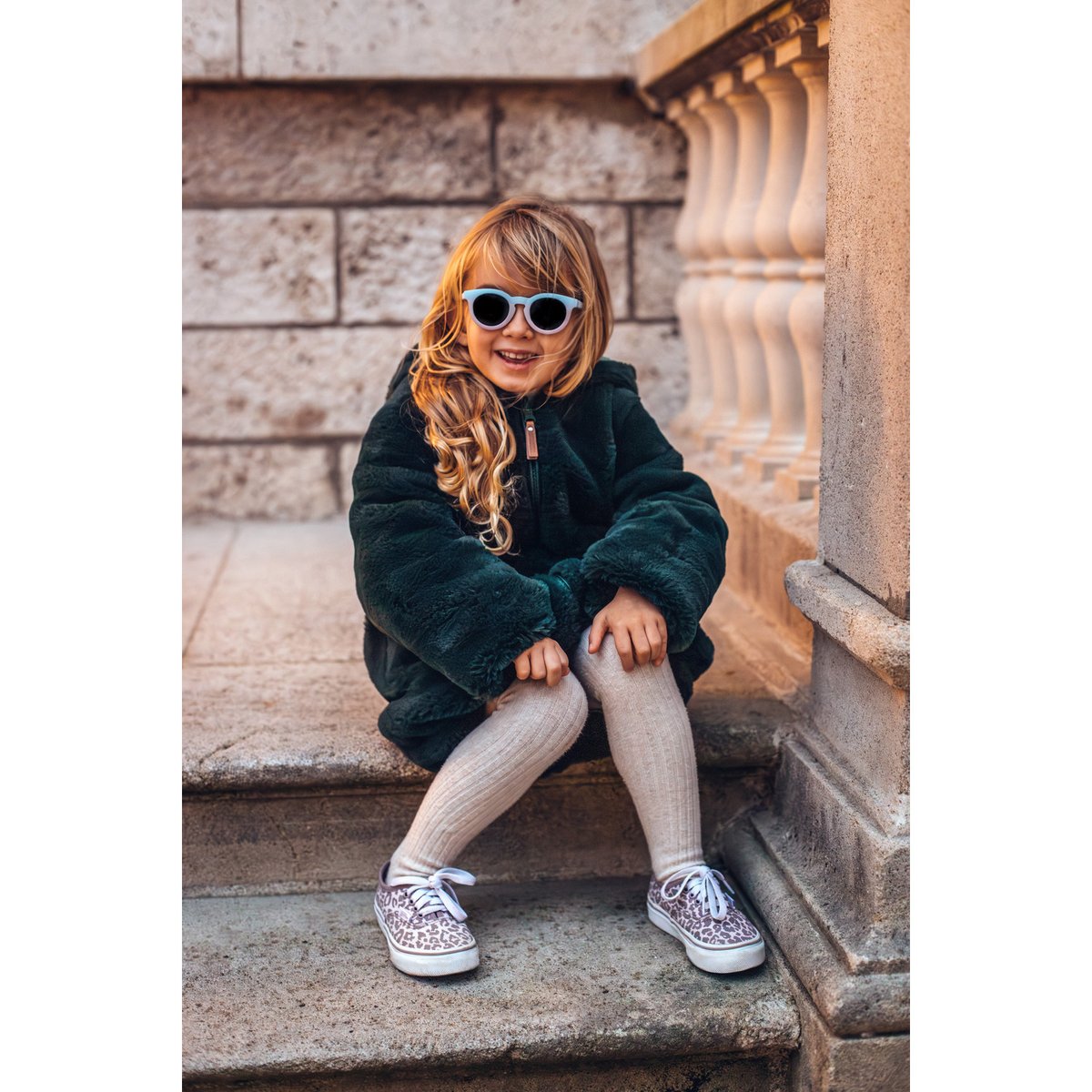 Lunettes de soleil enfant 2-4 ans arc-en-ciel givré, BEABA