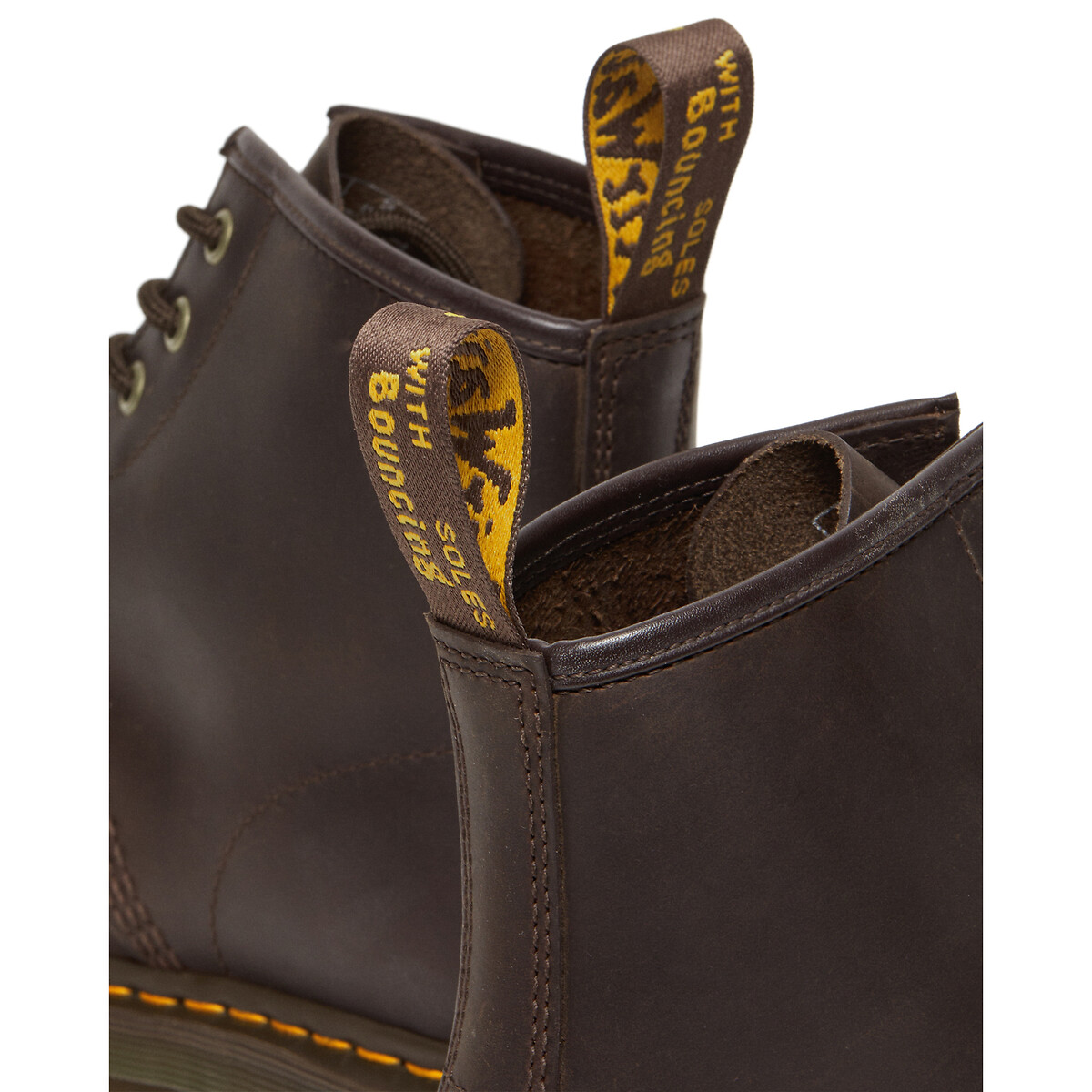 101 Crazy Horse Leather Boots dark brown, DR. MARTENS