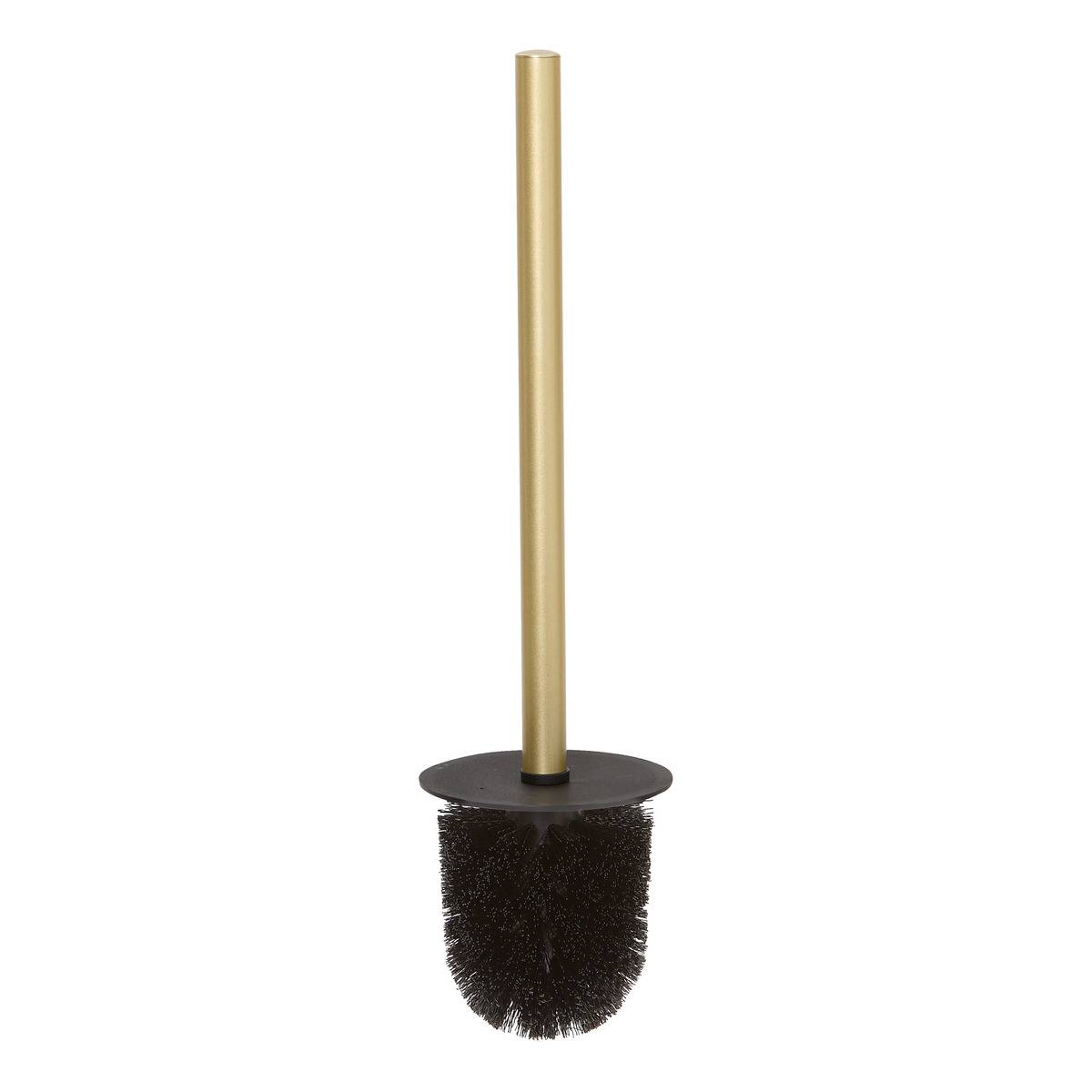 Brosse WC ronde en verre SOLIS ambre, 5FIVE SIMPLY SMART