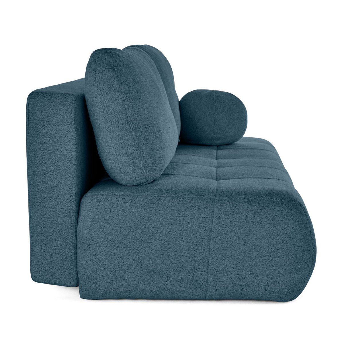 Canapé Convertible 3 places - BOWIE bleu, BEST MOBILIER
