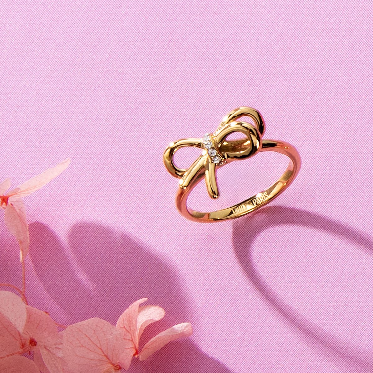 Bague EMILY IN PARIS or jaune, LA PETITE STORY
