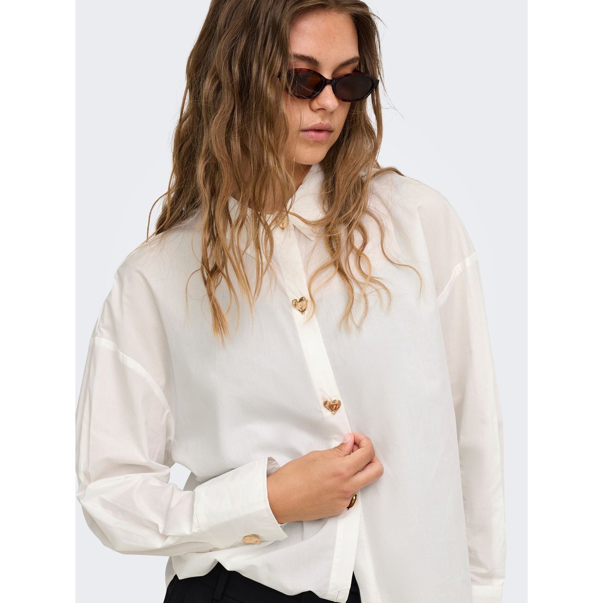 Chemise cloud dancer 1, ONLY