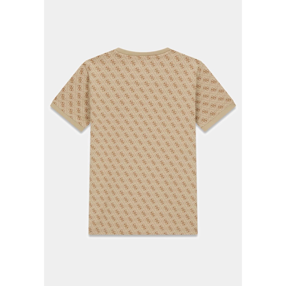 T-Shirt Stretch Imprimé Logo 4G beige, GUESS KIDS