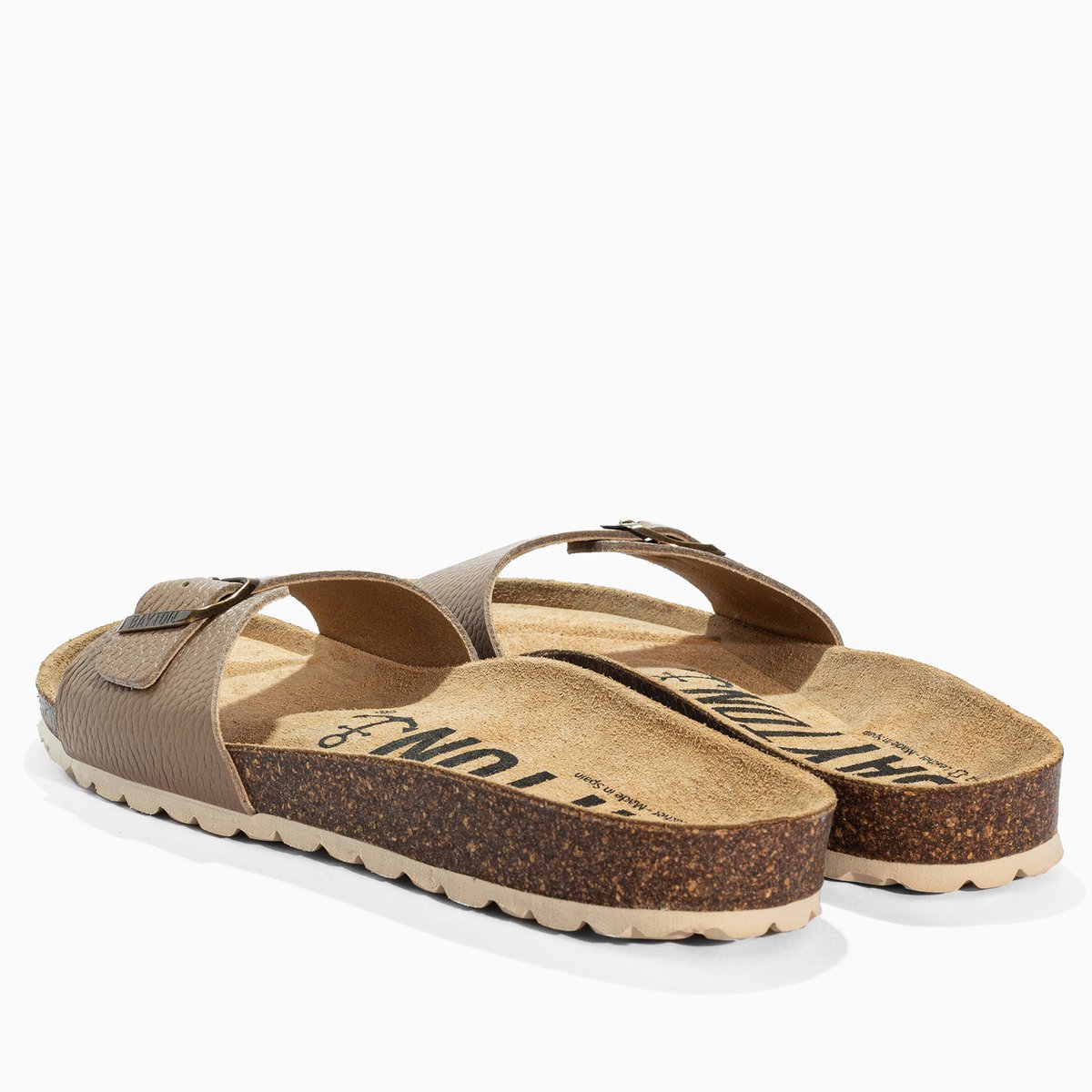 Sandales en cuir ZEPHYR beige, BAYTON