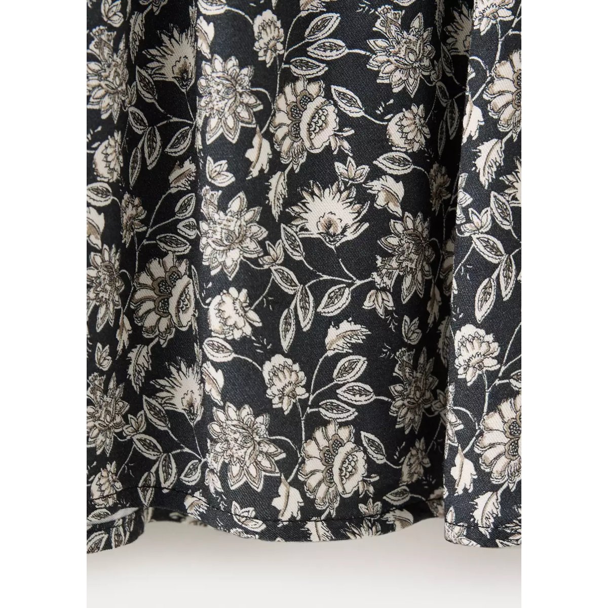 Robe à fleurs noir, MANGO KIDS