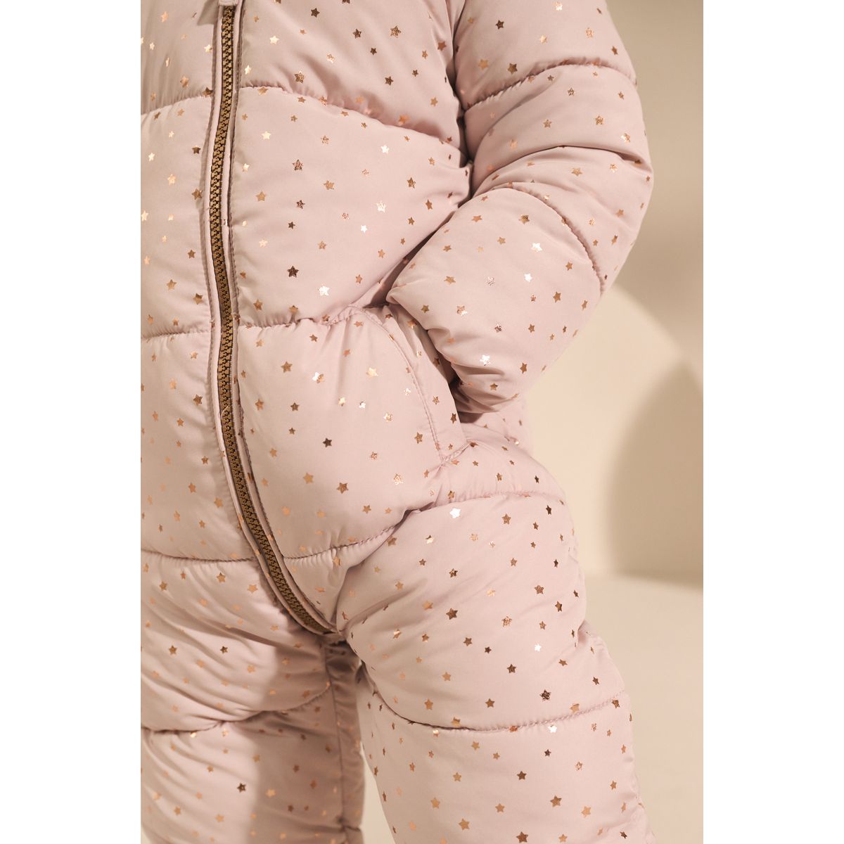 Combinaison de ski imperméable imprimée rose clair, NEXT