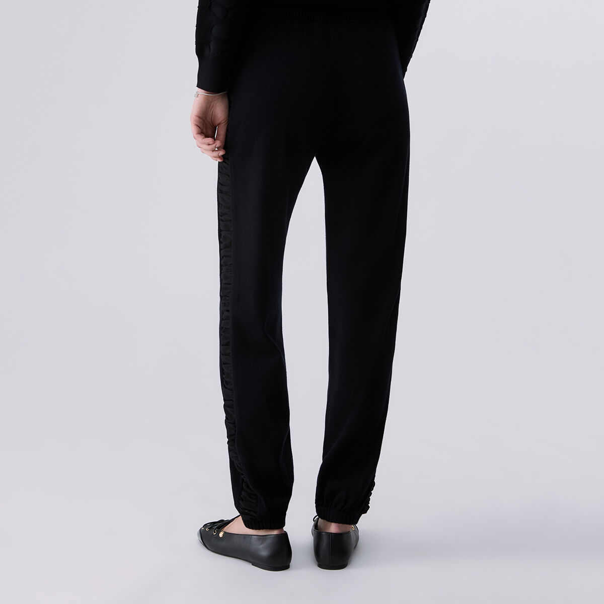 Pantalon long en maille noir, LIU JO