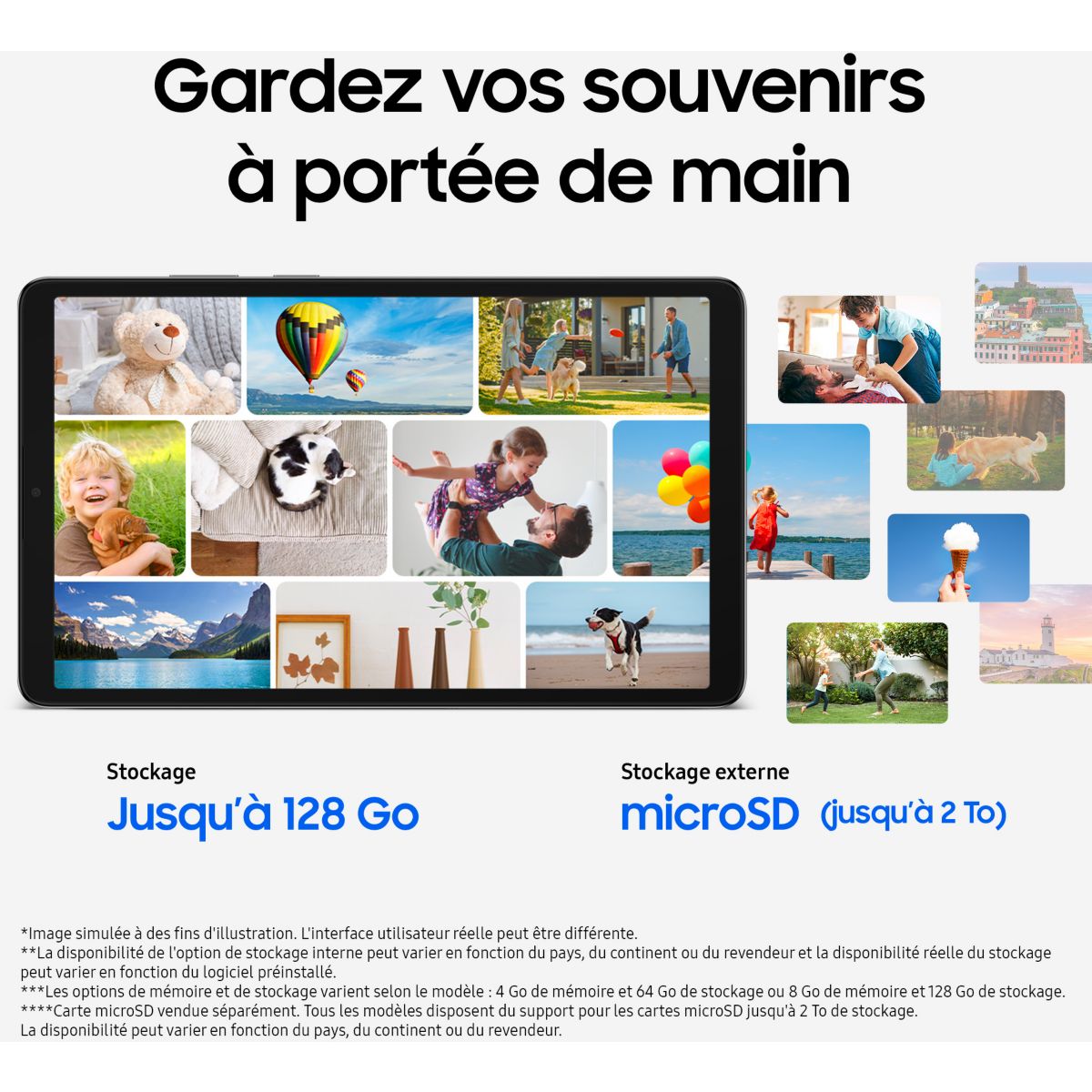 Tablette Android Galaxy Tab A11 Wifi 128Go Gris gris, SAMSUNG