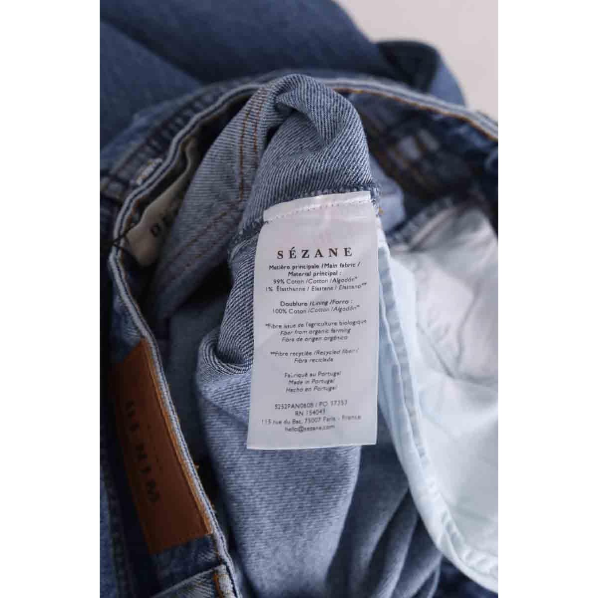 Jean bootcut - Très Bon État bleu, SEZANE