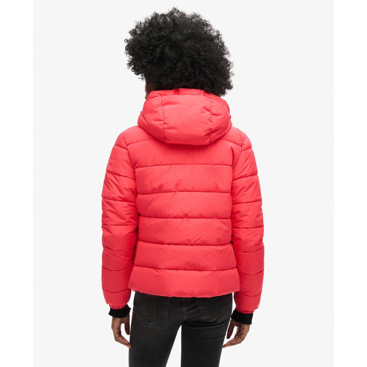 Doudoune à capuche Spirit Sports rose actif, SUPERDRY