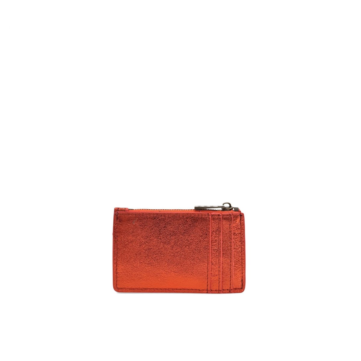 Porte-cartes en cuir irisé EKKO mandarine irisé, OH MY BAG