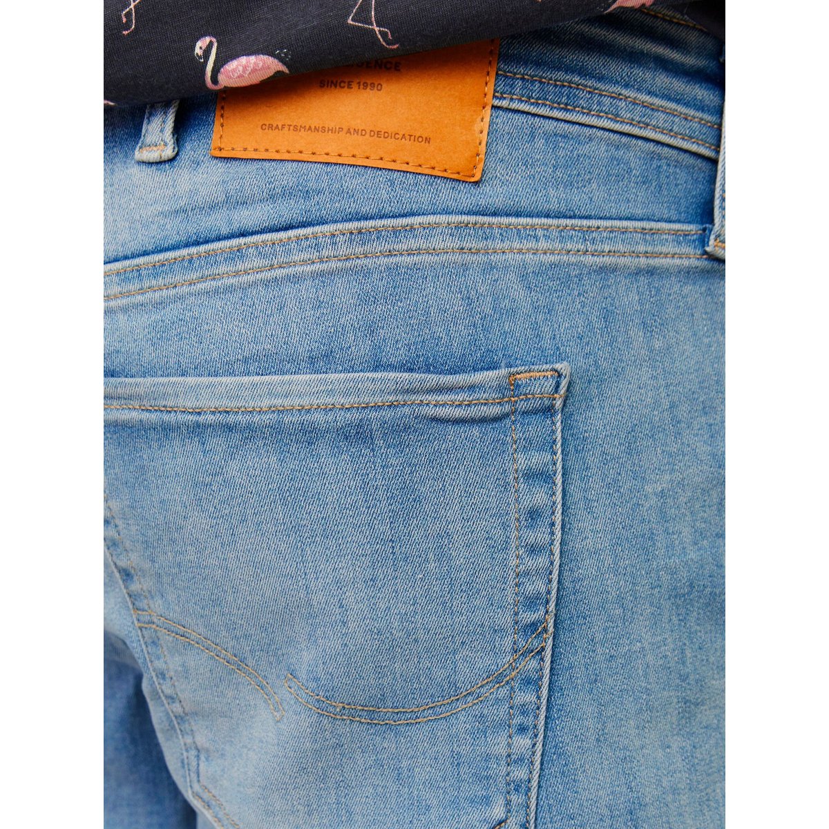 Short Coupe Classique bleue - blue denim 1, JACK & JONES