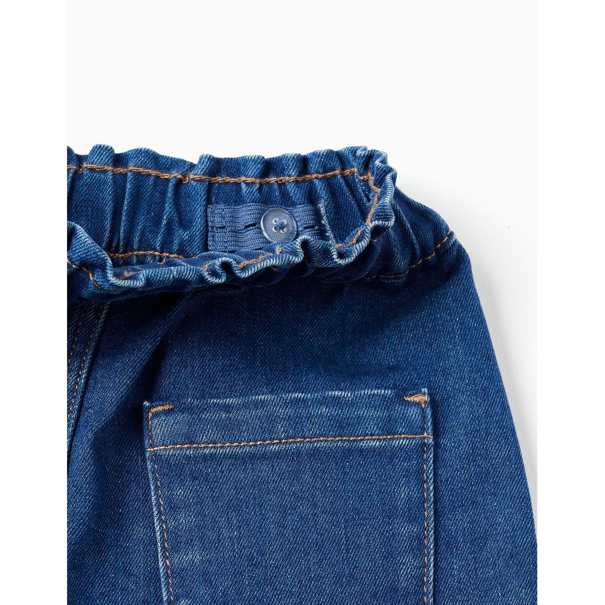Jupe en jean avec 4 poches bleu, ZIPPY