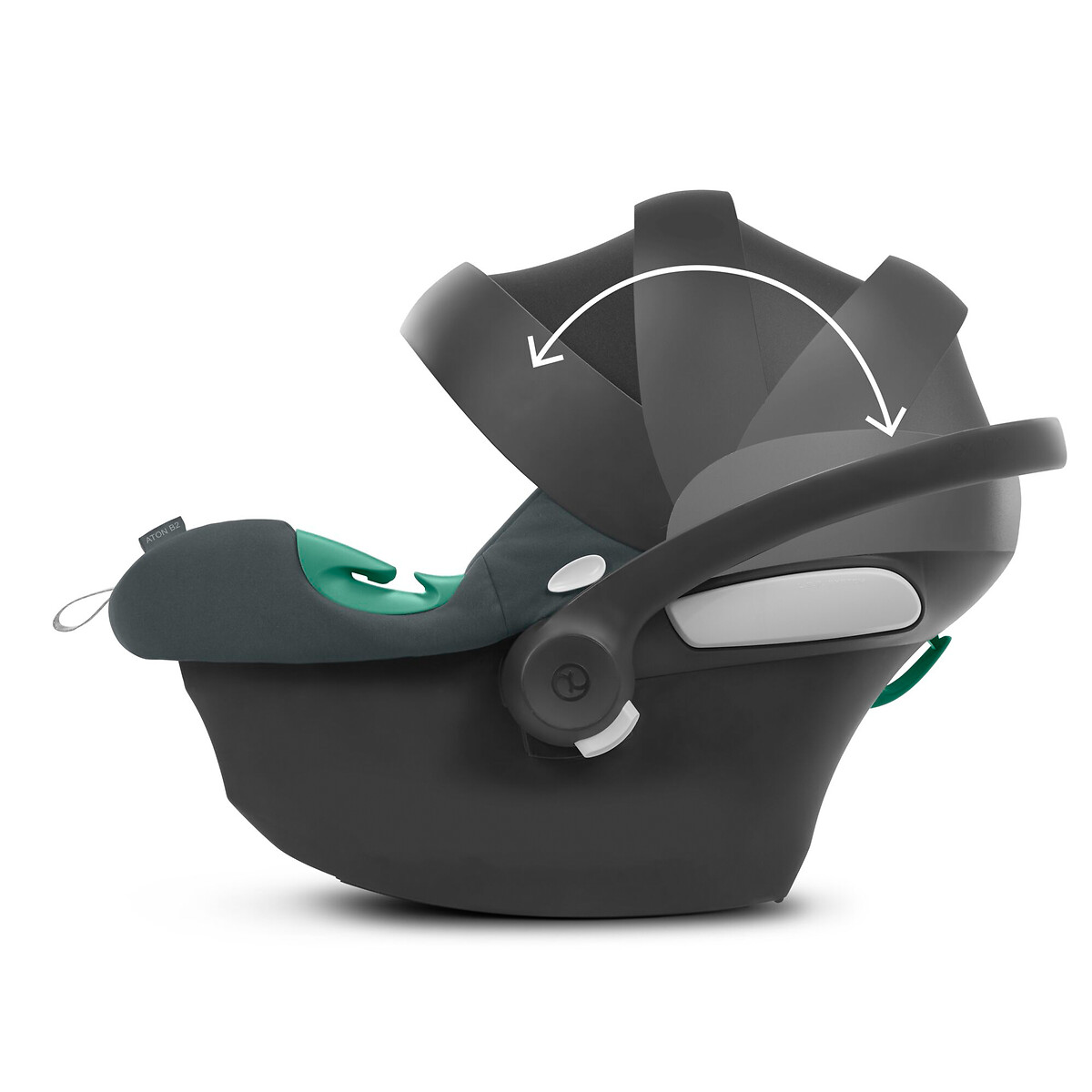 Siège auto Aton b2 i-size avec base Isofix gris, CBX BY CYBEX