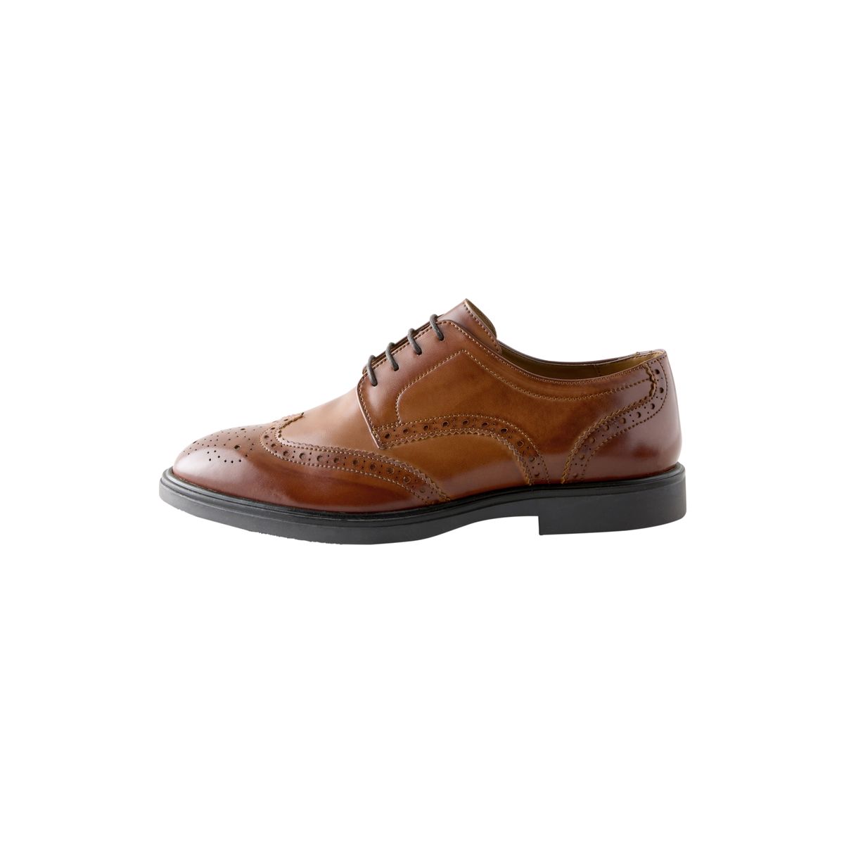 Chaussures richelieu marron fauve, NEXT