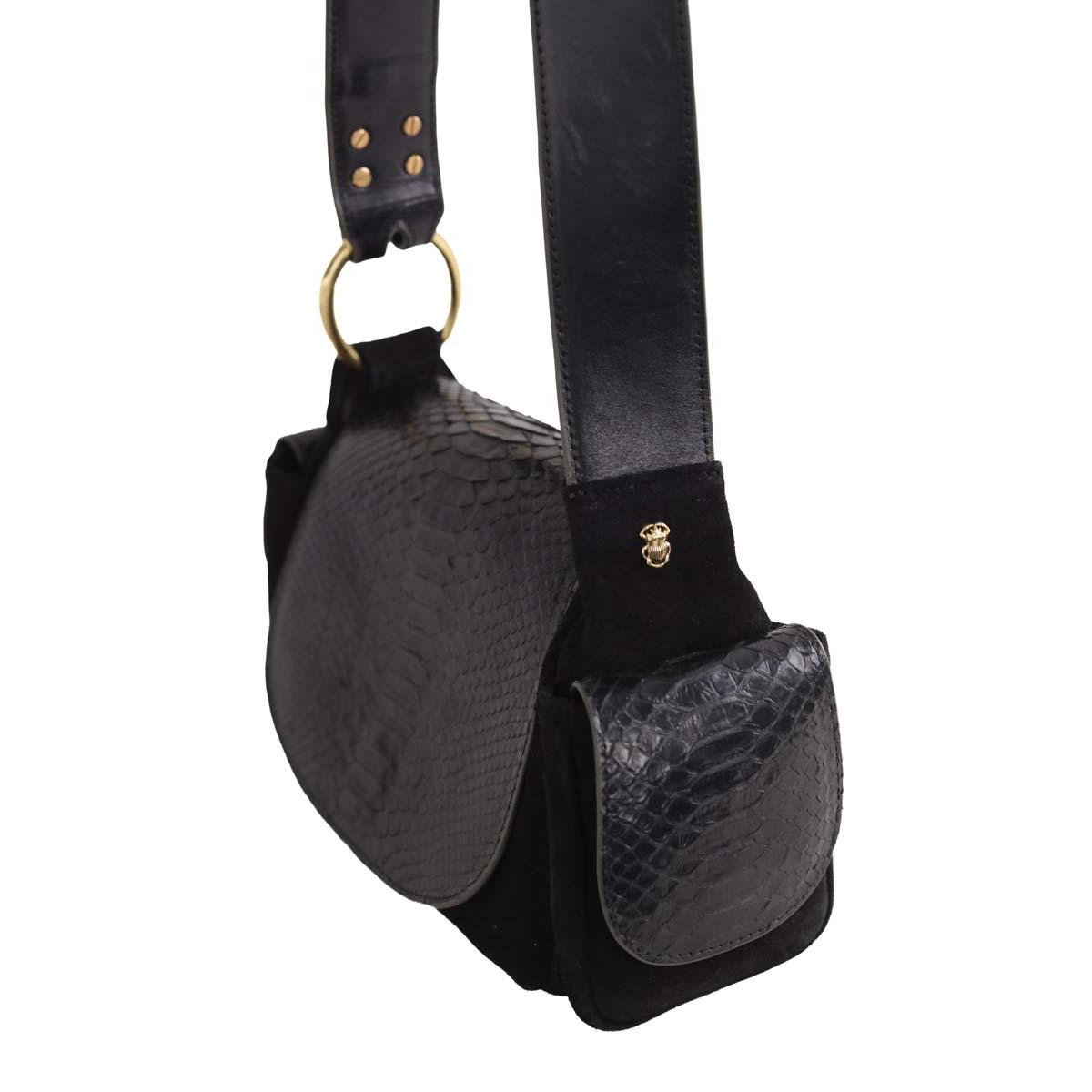 Sac à bandoulière - Très Bon État noir, CLARIS VIROT