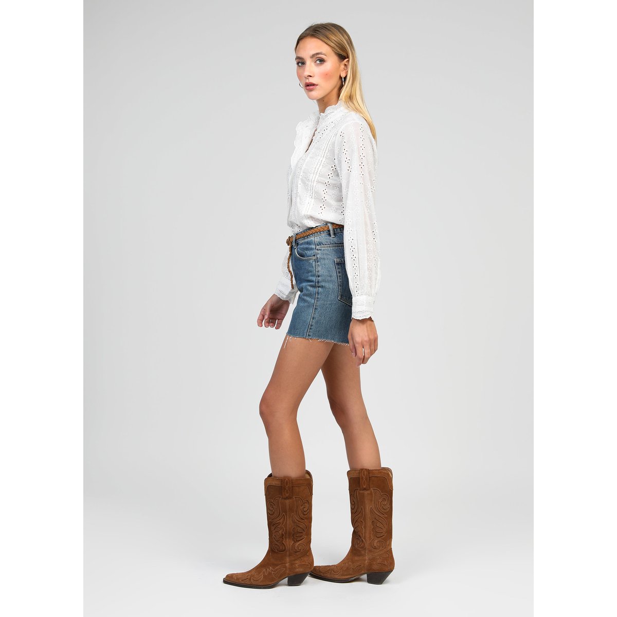 Chemise SADILEO blanc, AN'GE