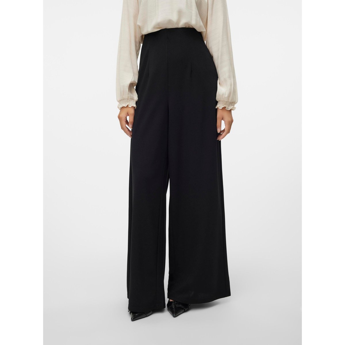 Pantalon À Jambe Large noire - black, VERO MODA