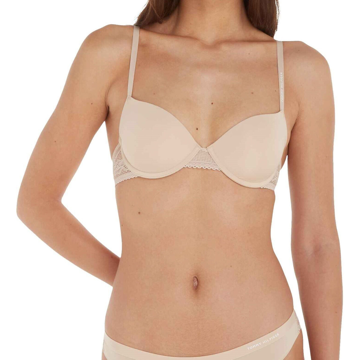 Soutien-gorge balconnet Tailord Comfort rose tendre, TOMMY HILFIGER