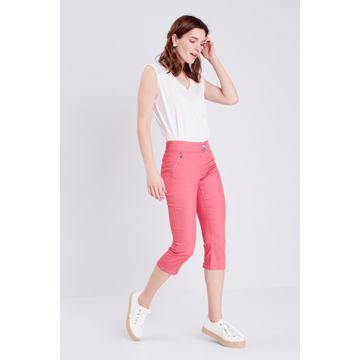 Pantacourt ajusté vieux rose, BREAL