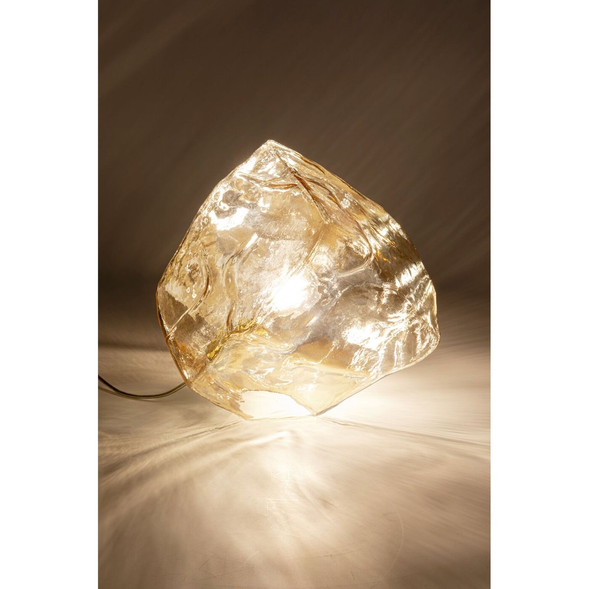 Lampe en verre, AURA or, KARE DESIGN