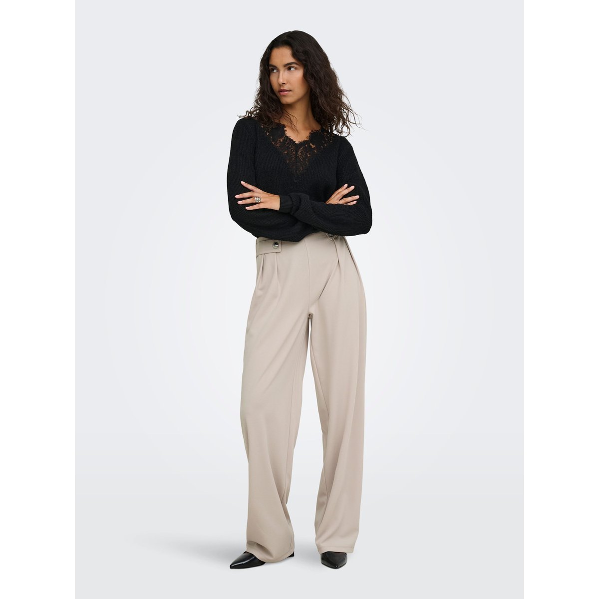Pull En Maille black 1, JDY