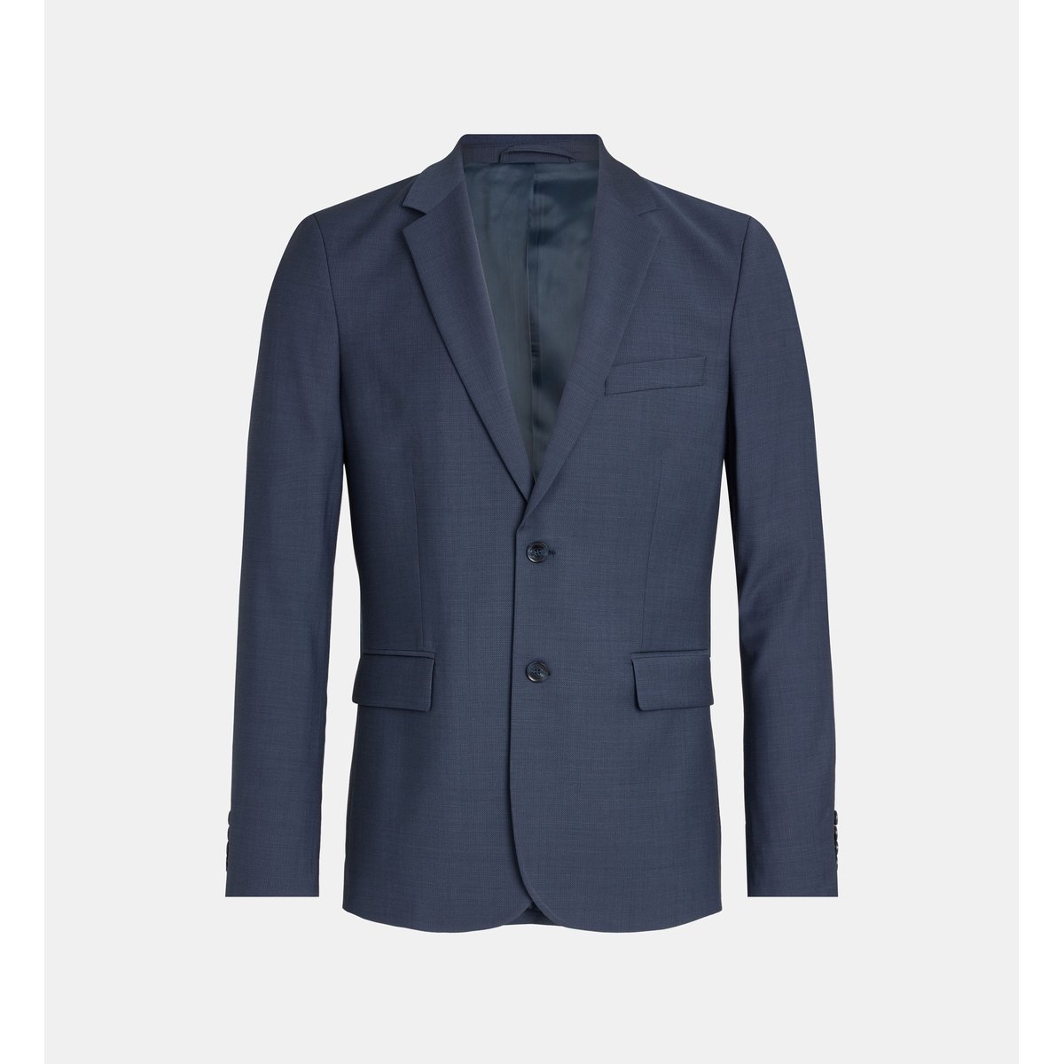 Veste de costume ajustée bellino armure laine bleu marine, COMPTOIR GL