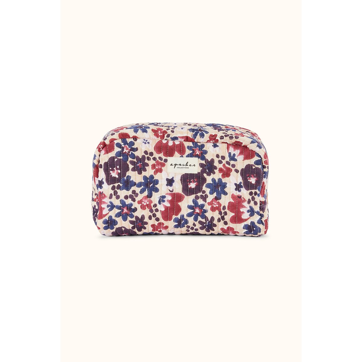 Grande trousse de toilette, imprimé floral, GAYANE imprimé floral, APACHES COLLECTIONS
