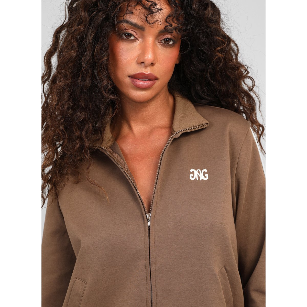 Veste HABYVA taupe, AN'GE