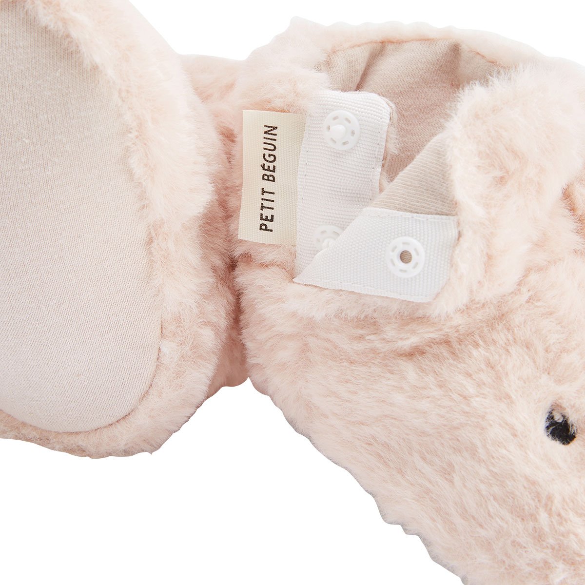 Chaussons bébé Yzé rose, PETIT BEGUIN