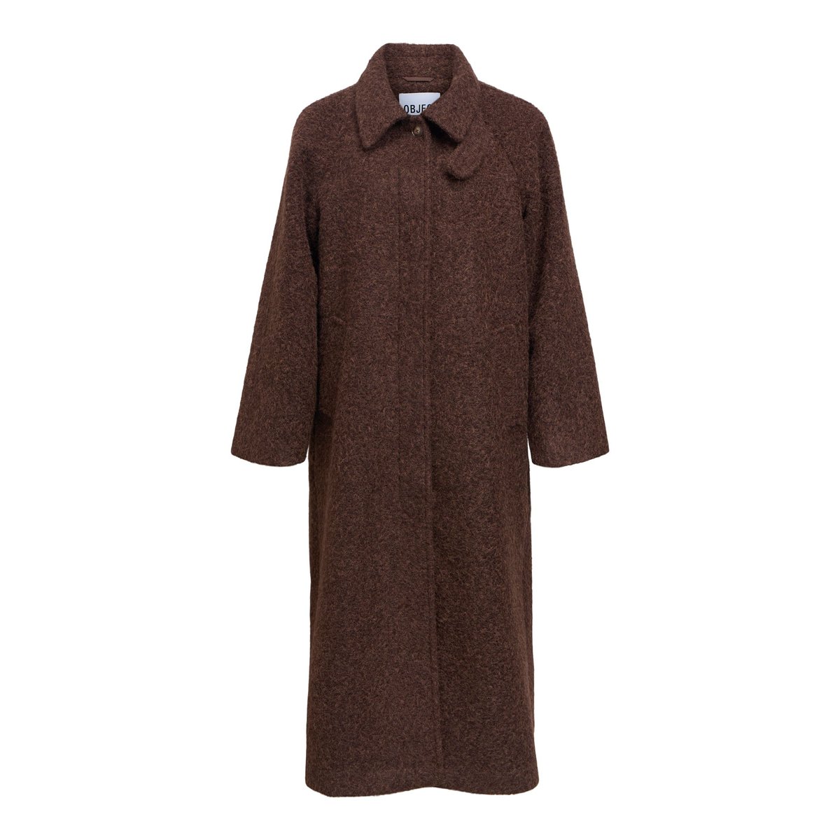 Long Manteau marron - seal brown1, OBJECT