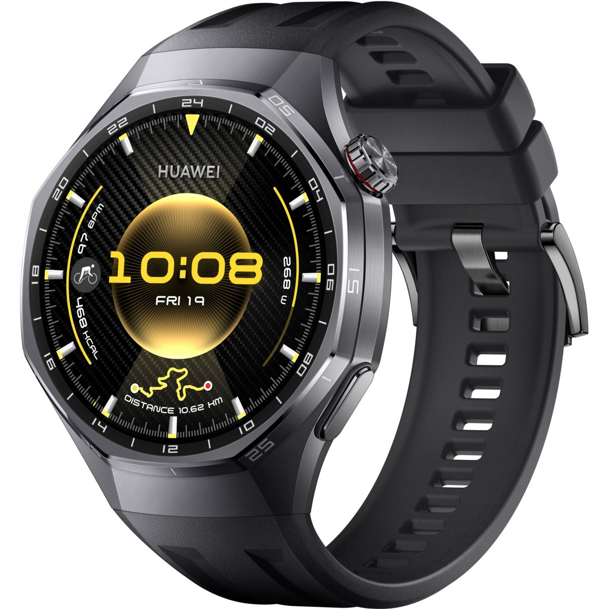 Montre connectée Watch GT6 Pro 46mm Noir noir, HUAWEI